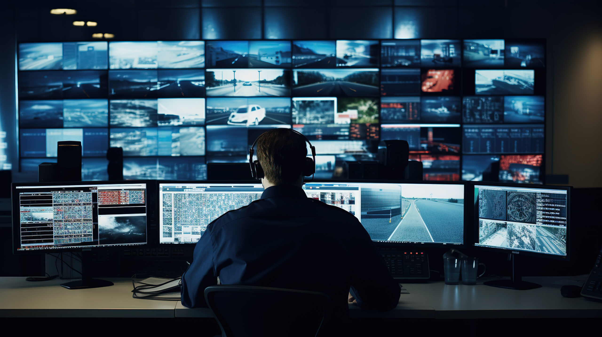 Officer supporting precision policing in a real-time crime center